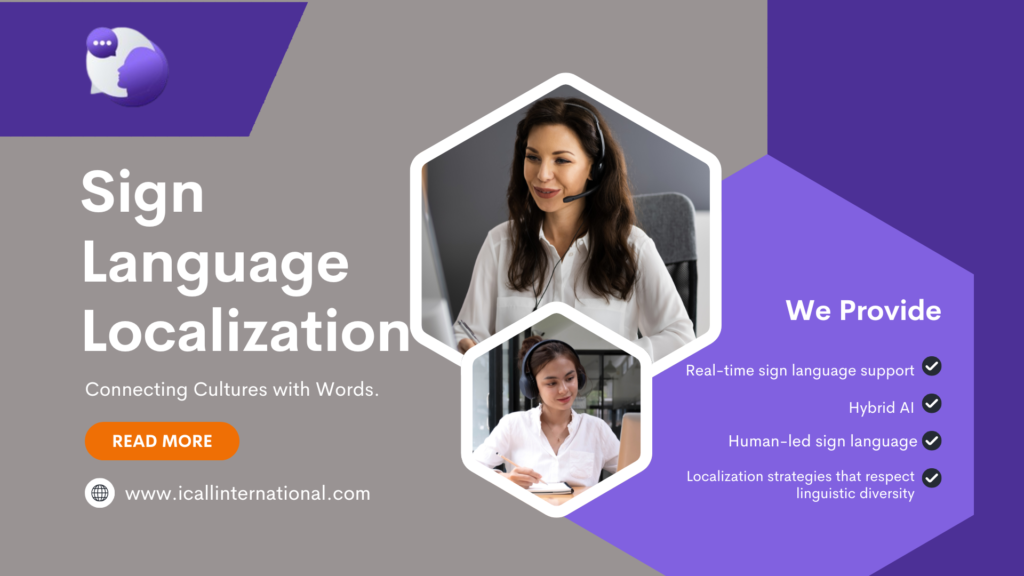 Sign Language Localization